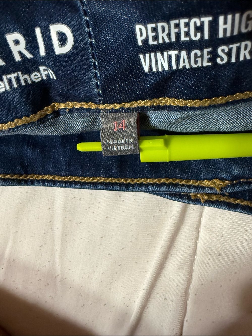 torrid Dark Indigo High-Rise Denim Bermuda Shorts - Picture 4 of 10